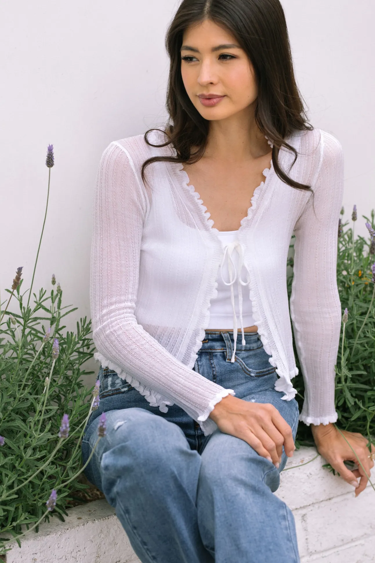 Yvette Front Tie Top