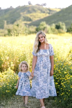 Zoey Smocked Midi Dress